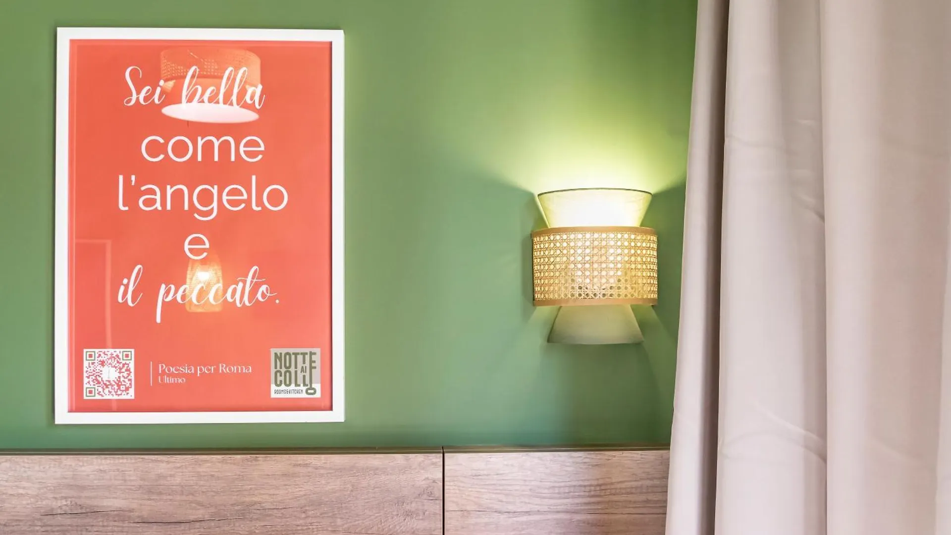 רומא Notte Ai Colli - Rooms & Kitchen