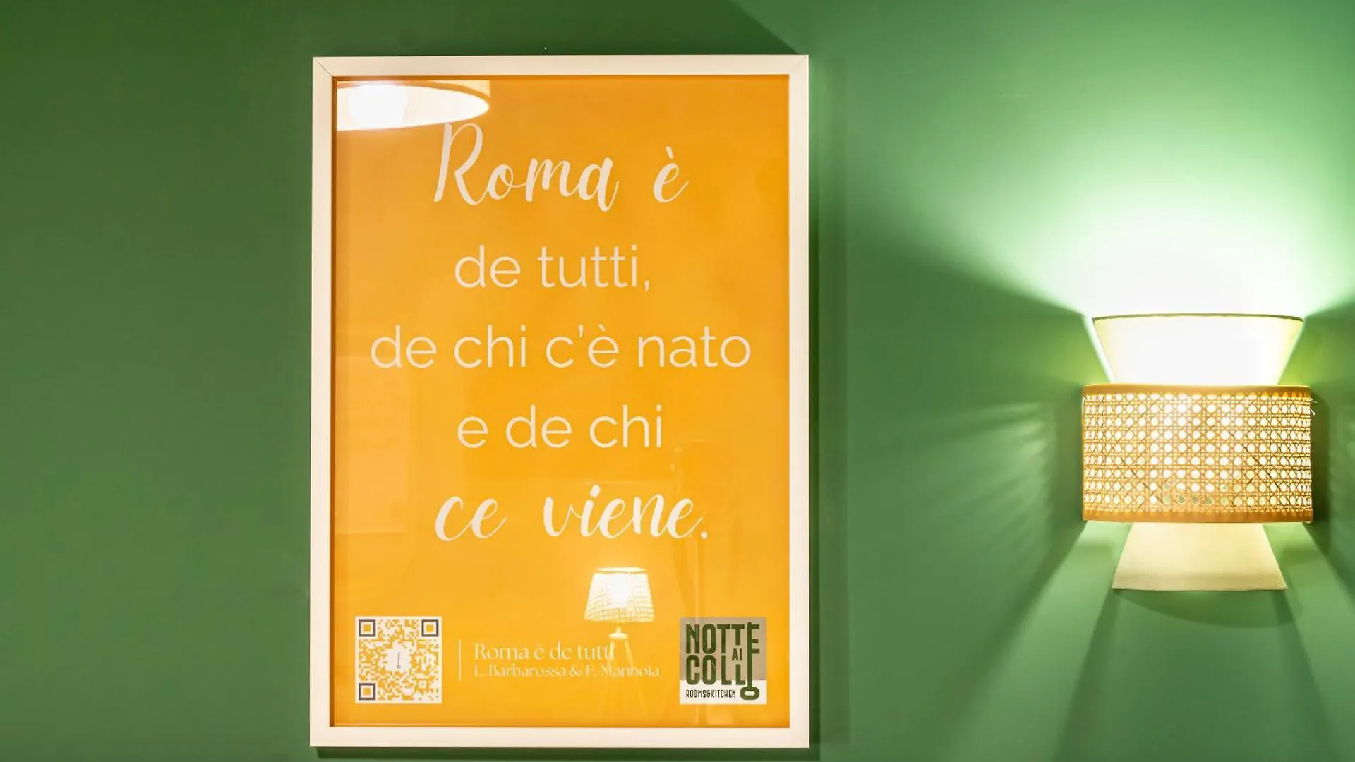 רומא Notte Ai Colli - Rooms & Kitchen בית הארחה