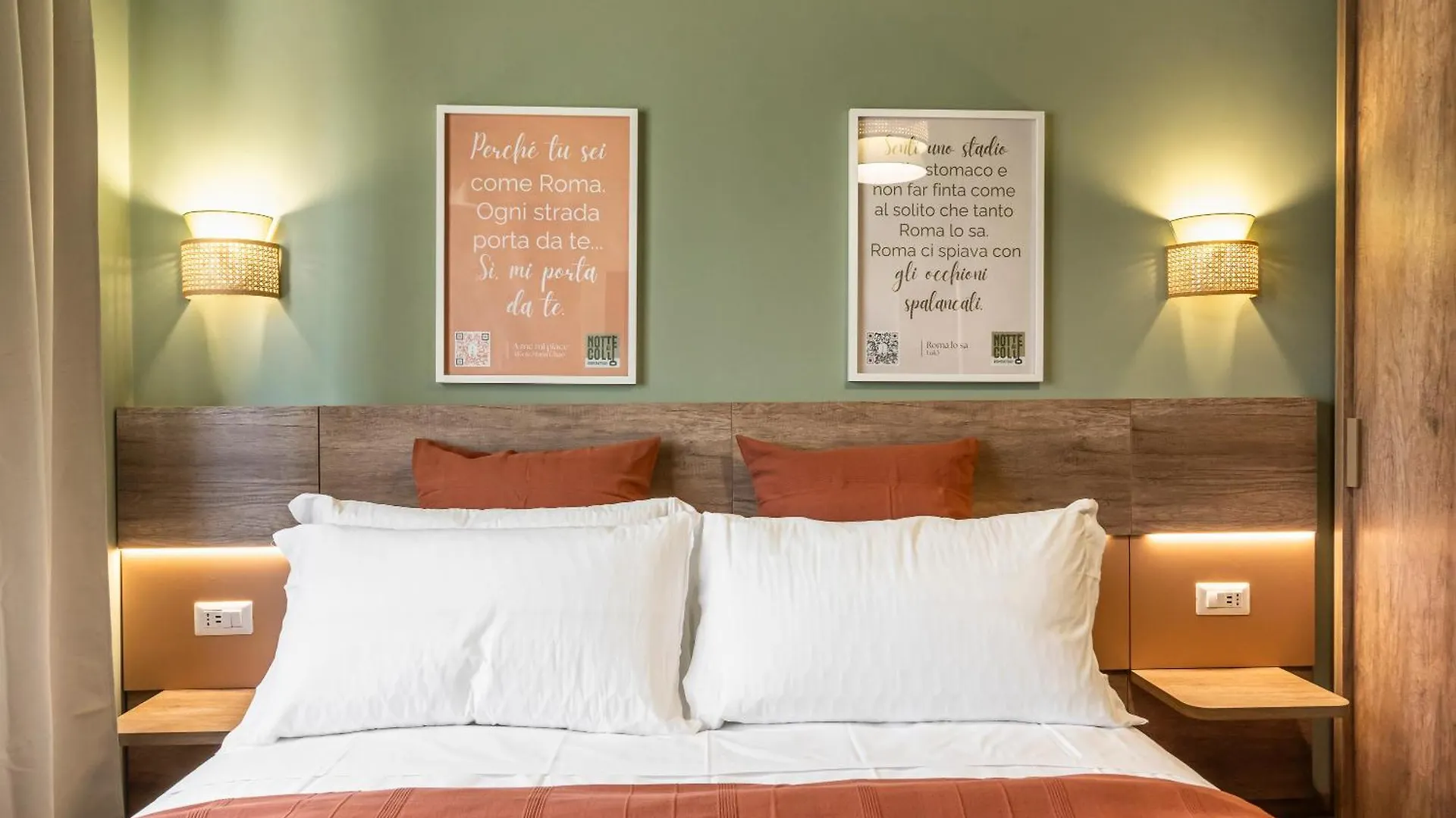 בית הארחה רומא Notte Ai Colli - Rooms & Kitchen